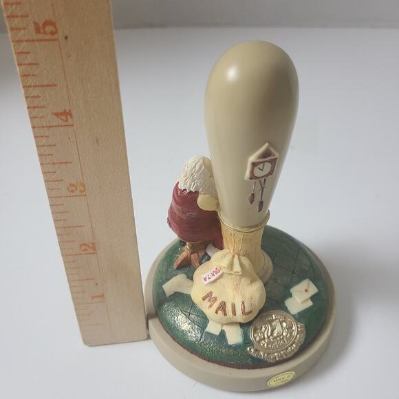 Brown Bag Cookie Press Santa Checking It Twice Vintage 1998 Christmas Baking - Picture 5 of 8